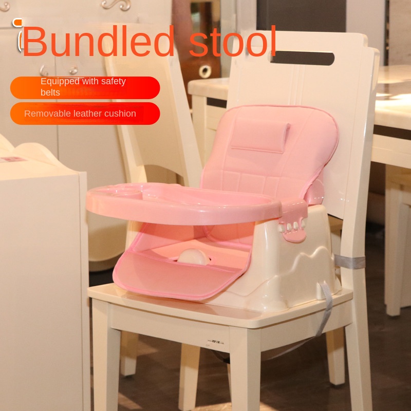 Baby High Chair Booster - Multifunctional Adjustable Folding Portable Baby Booster